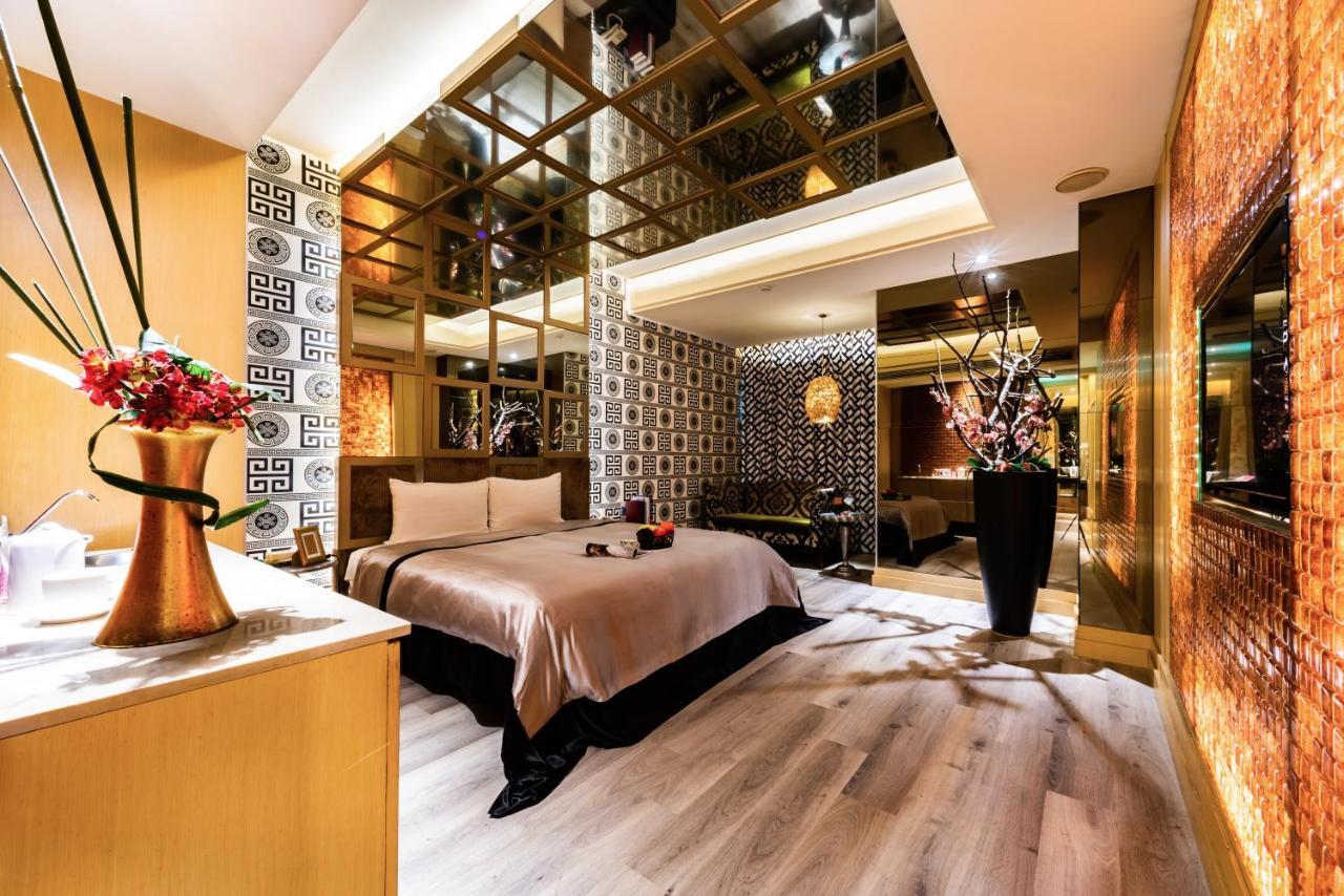 Liti Motel Đài Trung Ngoại thất bức ảnh